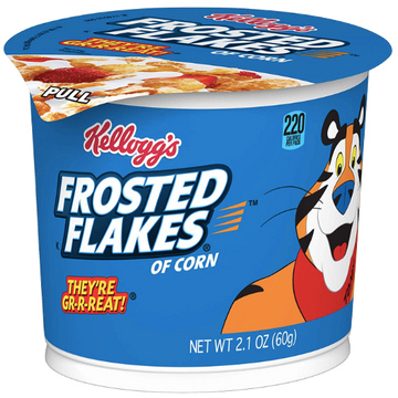 Kelloggs Frosted Flakes Cereal Cup 1.5 oz