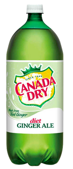 Diet Canada Dry Ginger Ale, 2L Bottle - Water Butlers