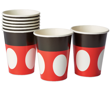 Mickey Mouse Paper Party Cups, 9 oz, 8 Ct