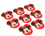Mickey Mouse-Shaped Paper Dinner Plates, 8 Ct - Water Butlers