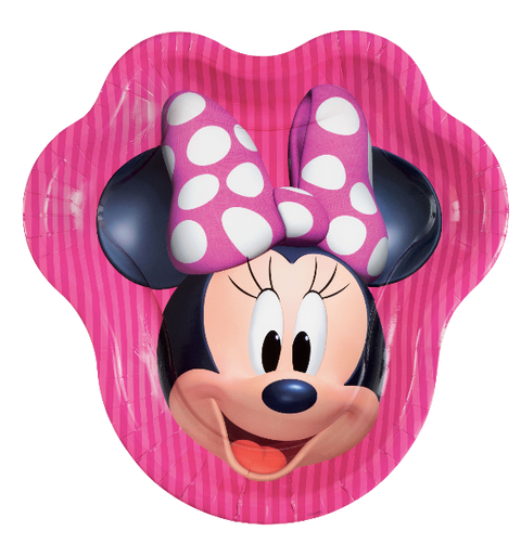 Minnie Mouse Paper Dinner Plates, 8 Ct - Water Butlers