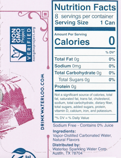 Waterloo Sparkling Water, Black Cherry, 8 Ct - Water Butlers