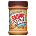 Skippy Natural Creamy Peanut Butter, 15 oz