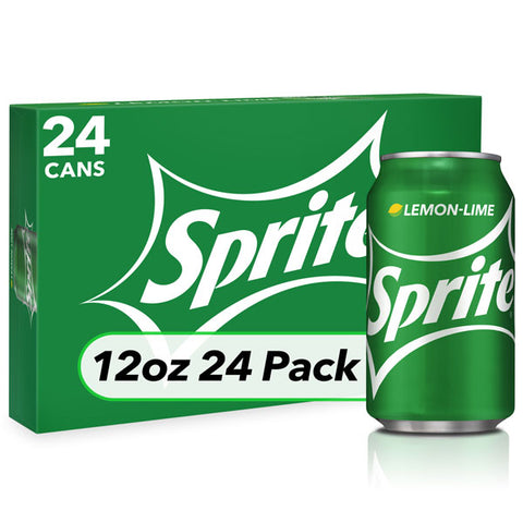 Sprite Lemon Lime Soda 12 fl oz, 24 Ct