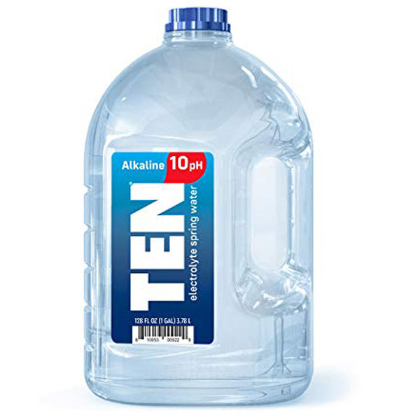 Ten Alkaline Spring Water, PH 10, High in Electrolytes, 16.9 Ounce Bottle (Pack of 24)