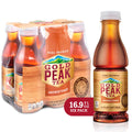 Gold Peak Iced Tea, Unsweetened Tea, 16.9 fl oz, 6 Pack
