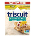 Triscuit Reduced Fat Whole Grain Wheat Crackers, Family Size, 11.5 oz