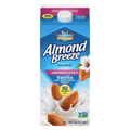 Blue Diamond Almond Breeze Unsweetened Vanilla Almondmilk, Half Gallon