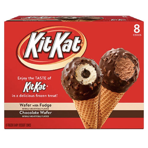 Nestle Kit-Kat Ice Cream Cones, 8 Count - Water Butlers