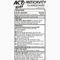 ACT Kids Anticavity Wild Pineapple Punch Fluoride Mouthwash, 16.9 oz