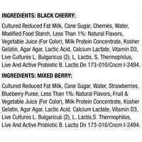 Dannon Activia Mixed Berry & Black Cherry Probiotic Yogurt, 12 Ct - Water Butlers