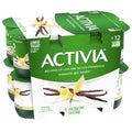 Dannon Activia Vanilla Lowfat Probiotic Yogurt, 12 Ct - Water Butlers