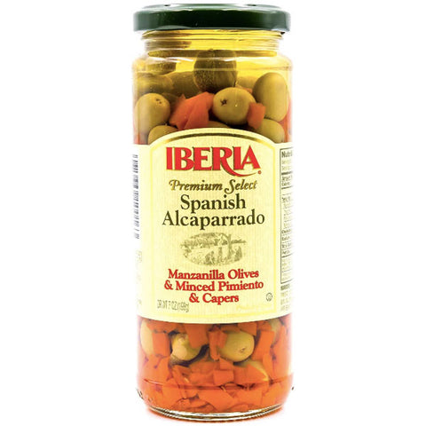 Iberia Premium Select Spanish Alcaparrado, 7 oz - Water Butlers