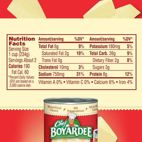 Chef Boyardee Chicken Alfredo Pasta, 15 oz