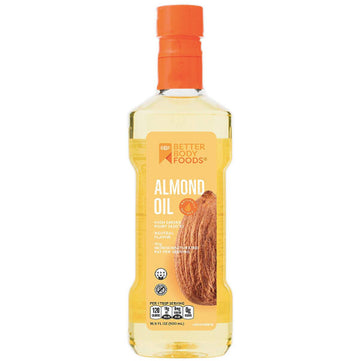 BetterBody Foods Refined Almond Oil, 16.9 oz