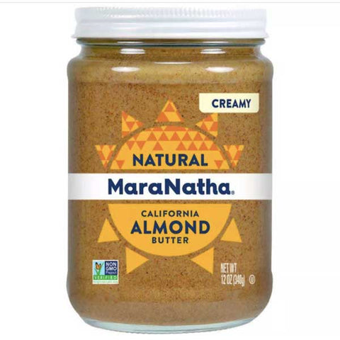 MaraNatha All Natural Creamy Almond Butter, 12 oz