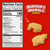 Barnum's Snak-Saks Original Animal Crackers, 8 oz