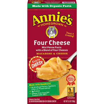 Annie's Four Cheese Mac & Cheese, 5.5 oz
