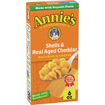 Annie's Shells & Aged Cheddar Mac & Cheese, 6 oz
