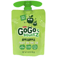 GoGo squeeZ Applesauce, Apple 3.2oz, 12 Ct - Water Butlers