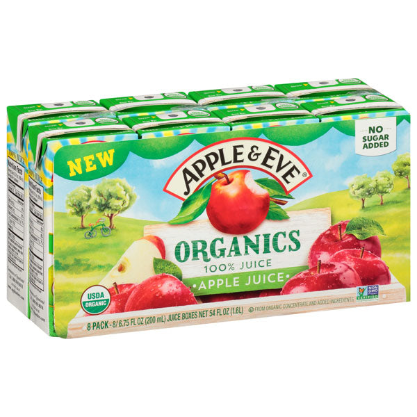 Honest Organic Apple Juice, 6 bottles / 10 fl oz - Foods Co.