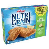 Kellogg's Apple Cinnamon Nutri-Grain Pack, 8 Ct - Water Butlers