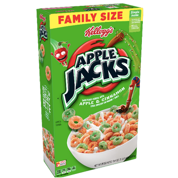 Kellogg's Apple Jacks Family Size 19.4 oz