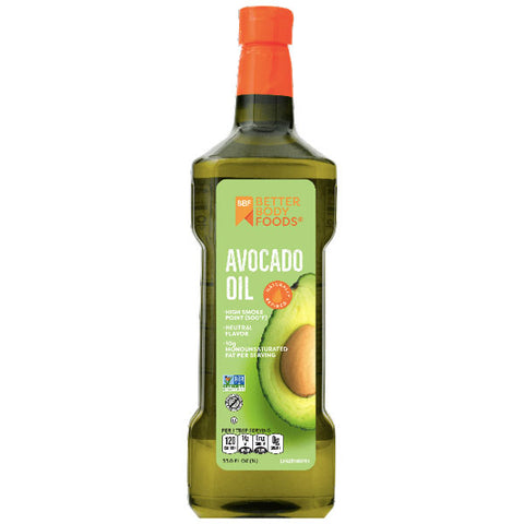 BetterBody Foods Pure Avocado Oil, 33.8 fl oz - Water Butlers