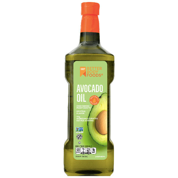 BetterBody Foods Pure Avocado Oil, 33.8 fl oz - Water Butlers