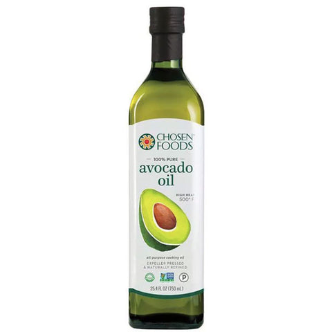 Chosen Foods 100% Pure Avocado Oil, 25.4 fl oz - Water Butlers