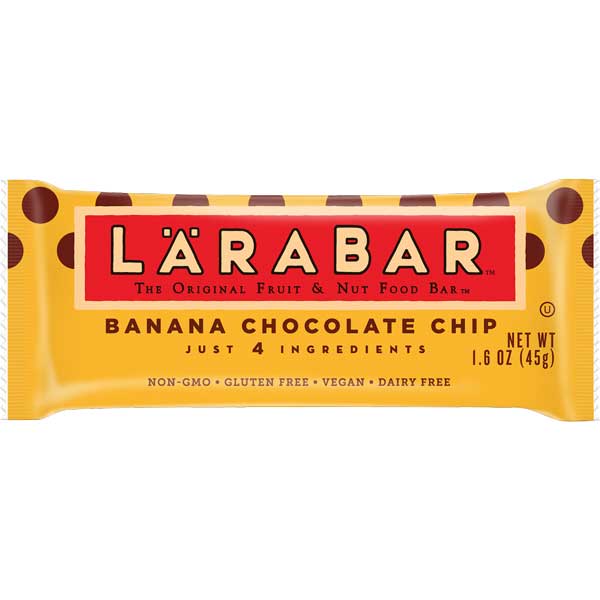 Larabar Gluten Free Bar, Banana Chocolate Chip, 5 Ct - Water Butlers