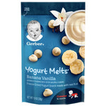 Gerber Yogurt Melts, Banana Vanilla 1 oz - Water Butlers