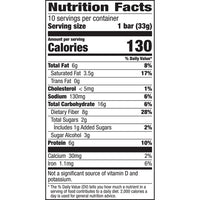 Fiber One Chewy Caramel Nut Protein Snack Bars, Value Pack, 10 Count