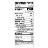 Think! High Protein Bar, Chunky Peanut Butter, 20g Protein, Gluten Free, 5 Count