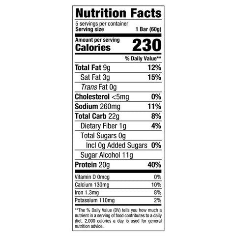 Think! High Protein Bar, Creamy Peanut Butter, 20g Protein, Gluten Free, 5 Count