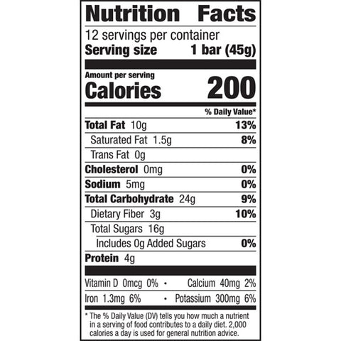 Larabar Lemon Bar, Gluten Free Vegan Fruit & Nut Bars, 12 Count