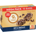 Fiber One Chewy Bar, Oats and Chocolate, Fiber Bars Mega Pack, 15 Count