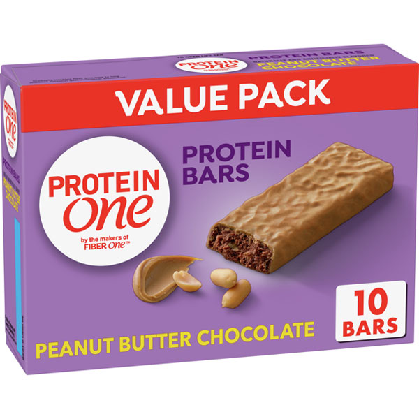 Protein One, 90 Calorie, Peanut Butter Chocolate, Keto Friendly, 10 Count