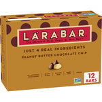 Larabar Peanut Butter Chocolate Chip Fruit & Nut Bars, 12 Count