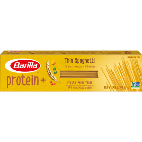 Barilla® Protein+ Grain & Legume Thin Spaghetti Pasta, 14.5 oz