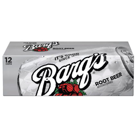 Barq's Root Beer Soda Cans, 12 Count