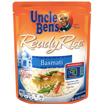 Uncle Ben's Ready Rice, Basmati, 8.5oz