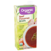 Great Value Organic Beef Flavored Broth, 32 oz - Water Butlers