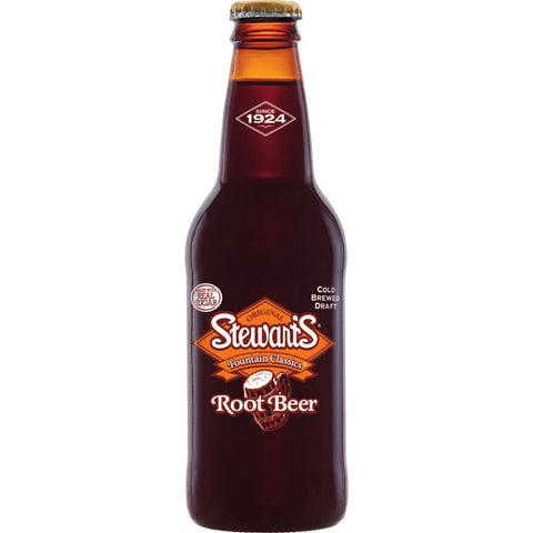 Stewart's Fountain Classics Original Root Beer, 12 Fl. Oz., 4 Count