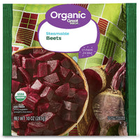 Great Value Organic Steamable Beets, 10 oz - Water Butlers
