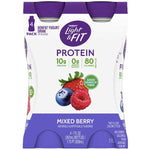 Dannon Light & Fit Mixed Berry Protein Yogurt Smoothies, 7 oz, 4 Ct - Water Butlers