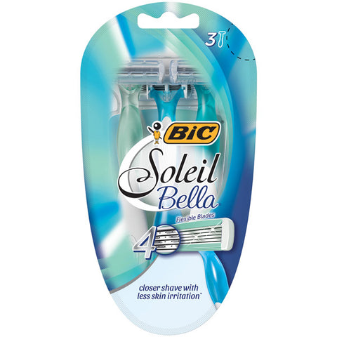 BIC Soleil Bella Women's Disposable Razor, 3 Count