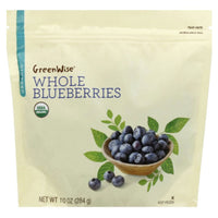 GreenWise Organic Whole Blueberries, 10 oz - Water Butlers