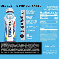 BodyArmor LYTE Sports Drink, Blueberry Pomegranate, 16 Fl. oz. - Water Butlers