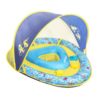 SwimSchool Perfect Fit BabyBoat with Canopy and 3 Toys